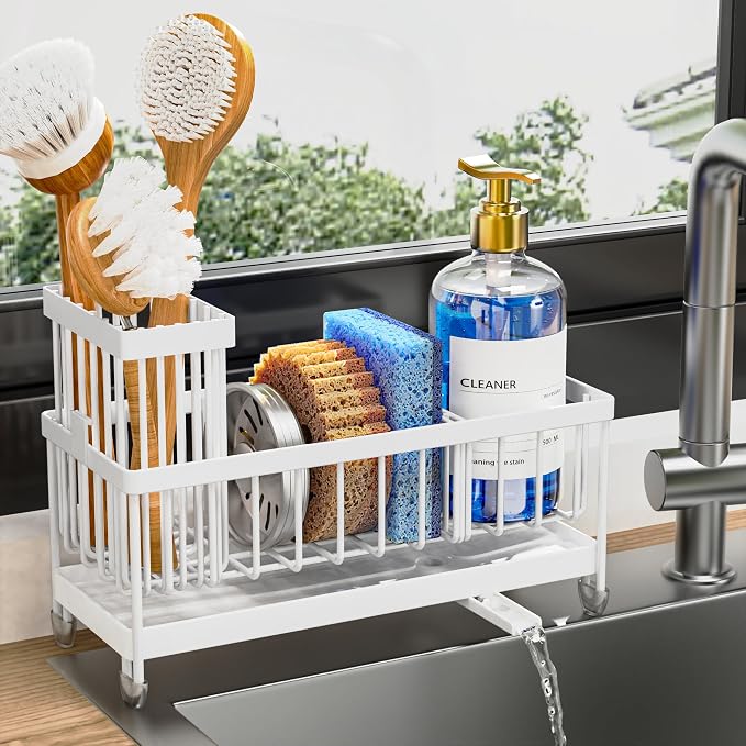 Stainless Steel Kitchen Sink Sponge Holder