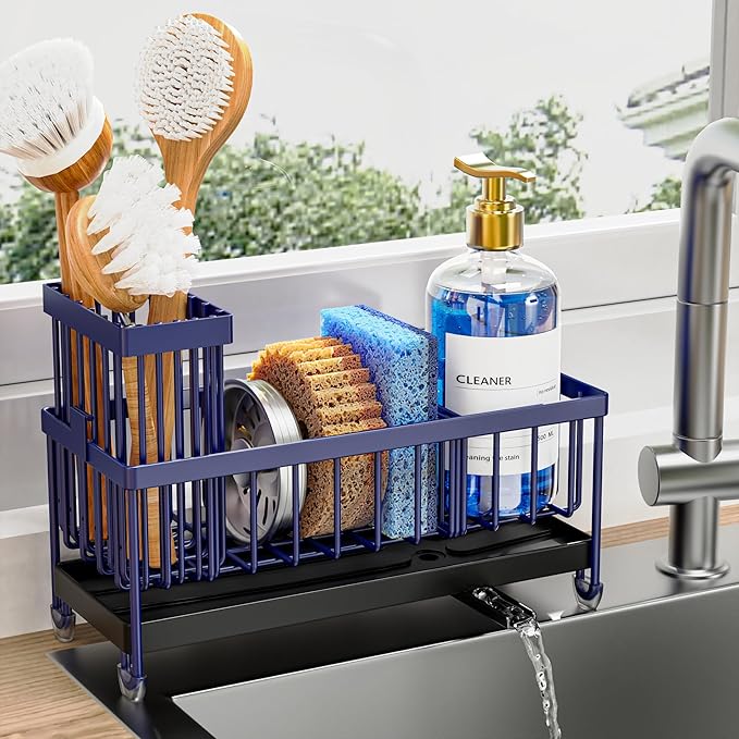 Stainless Steel Kitchen Sink Sponge Holder