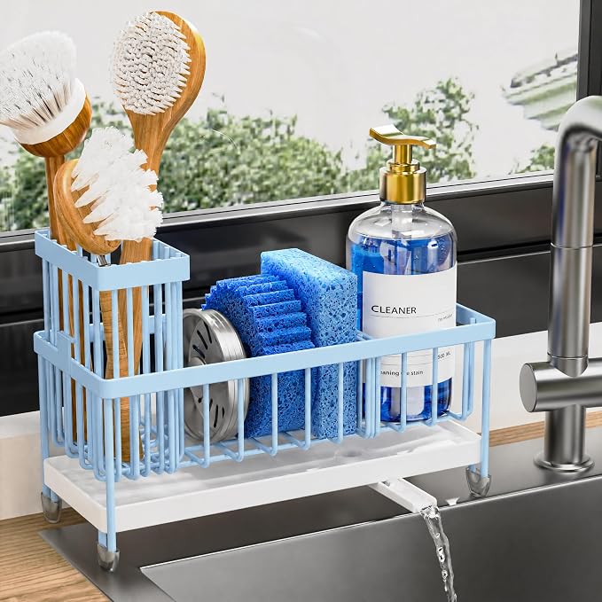 Stainless Steel Kitchen Sink Sponge Holder